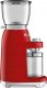 Młynek do kawy Smeg Smeg CGF11RDEU mlýnek na kávu, 150 W, nastavitelná hrubost, nerezový mlýnek, nádoba z tritanu, červený 2