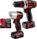 Wiertarko-wkrętarka Einhell Einhell Cordless Drill TE-CD 12/1 +22+CL, 12V (red/black, 2x Li-Ion battery 2Ah, 22-piece bit and drill set + battery light) 1