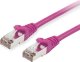 Equip Equip Patchkabel Cat6   S/FTP 2xRJ45 0.15m lila 1