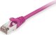 Equip Equip Patchkabel Cat6   S/FTP 2xRJ45 0.15m lila 1