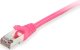 Equip Equip Patchkabel Cat6   S/FTP 2xRJ45 1.5m pink 2