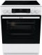 Kuchenka Gorenje GEC6C40WD, cooker (white) 1