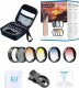 Apexel Zestaw Filtrów 7w1 Apexel Filtry Filtr Cpl Nd32 Star Połówkowe Do Telefonu / Smartfona / Apl-52uv-7g 2