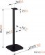 Vogels Vogels Speaker Stand for Sonos Era 300 B black SFS 4133 3