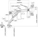 Equip Uchwyt biurkowy na 2 monitory 17" - 32" (650161) 5