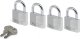 MasterLock Master Lock Padlock 4 pcs. Set (40mm) 9140EURQNOP 1