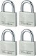 MasterLock Master Lock Padlock 4 pcs. Set (40mm) 9140EURQNOP 2