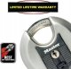 MasterLock Master Lock Padlock 2-Disc Stainless Steel (70mm) M40E 4