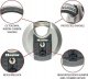 MasterLock Master Lock Padlock 2-Disc Stainless Steel (70mm) M40E 6