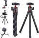 Statyw Apexel Giętki Statyw Elastyczny 3w1 Uchwyt Pilot Bluetooth Do Telefonu Smartfona / Aparatu Dslr / Kamery Gopro Sjcam Xiaomi Dji Insta360 / Apl-jj025 5
