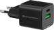 Ładowarka Conceptronic CONCEPTRONIC Ladegerät 2Port  20W,1xUSB-C,1xUSB-A   1.5m  sw 1