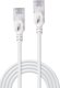 Lindy LINDY Patchkabel Cat.6A U/UTP Ultra Slim grau 1m 2