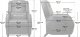 Cougar Sofa Cougar Ranger S Black/Orange 7