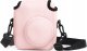 Pokrowiec LoveInstant Miękki Futerał Etui Pokrowiec Case Osłona Neoprene Do Fujifilm Fuji Instax Mini 12 - Różowy 2