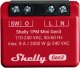 Shelly Shelly Plus 1PM Mini Gen3, relay (red) 1
