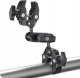 Ulanzi Mocowanie Uchwyt Imadło Magic Arm 2x Klips Zacisk + Głowica 3d 1/4"" / Ulanzi C017 / C046gbb1 5