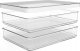 Rotho Rotho Loft 2 x 0,85 L przezroczysty 6