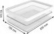 Rotho Rotho Loft 2 x 0,85 L przezroczysty 7