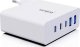 Ładowarka Verico Verico Ladegerät MOJO GaN 140W PD, 5-Port (USB-A & USB-C) WH retail 1