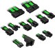 Kolink Kolink Core Pro Braided Cable Extension Kit 12V-2x6 Type 2 - Venom Green 3