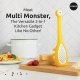 Ototo OTOTO Multi Monster Pasta Spoon & Grater 2