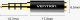 Kabel Vention Vention audio mini Jack 3.5mm na micro Jack 2,5mm 3