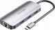 Adapter USB Vention USB-C do HDMI, 3x USB 3.0, Ethernet RJ45, PD, 15cm 1