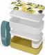 Monbento Monbento Bento Original Graphic Meadow musztardowy 3