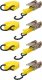 Dunlop Dunlop - Pasy transportowe z napinaczem 4 szt. 5.1m / 350 kg 1