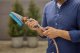 Gardena GARDENA Cleansystem hand brush M hard, washing brush (grey/turquoise, all-round soft plastic strip) 3
