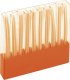 Gardena GARDENA Cleansystem basic equipment with hand brush S soft, washing brush (grey/orange, incl. 10 soap sticks, cleaning syringe, connector) 3