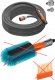 Gardena GARDENA Cleansystem bicycle washing set, washing brush (grey/turquoise, incl. 10 soap sticks, hose, cleaning syringe) 1