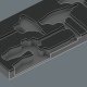 Zestaw narzędzi Wera Wera 9813 foam insert for hex screwdriver set 1, empty (black/grey, for Tool Rebel workshop trolley) 3