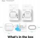 Elago AirPods 3 TPU Hang Case - etui z karabińczykiem do AirPods 3 przeźroczyste 3
