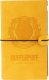 Harry Potter Harry Potter - Skórzany notatnik podróżny Hufflepuff 12x19,6 cm (Żółty) 1