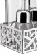 Alessi Cactus Condiment Set - oil,vinegar,S+P,spices MSA16 17