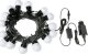 Lite Bulb Moments LBM 14m Smart Outdoor Light Chain - 15 x Globe 5cm 3