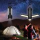 Lampa stołowa Realpower RealPower LED outdoor Light 190,solar,schwarz,6.000mAh 3