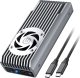 Kieszeń Graugear GRAUGEAR externes        Gehäuse M.2 NVMe mit Lüfter 20Gbit 1