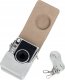 Pokrowiec LoveInstant Etui Pokrowiec Futerał Case Osłona Torba Do Fujifilm Fuji Instax Mini Evo / Srebrny 7