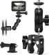 UUrig RamiĘ Przegubowe Zacisk Uchwyt Klips Magic Arm Na Gwint 1/4"" System Gopro / Bh-09 8