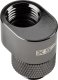 XSPC XSPC G1/4 Rotary 7mm Offset Fitting - schwarzes Chrom 1