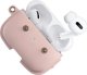 Woodcessories Woodcessories AirCase AirPod Pro Leather Necklace Case Old Rose 1