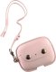 Woodcessories Woodcessories AirCase AirPod Pro Leather Necklace Case Old Rose 3