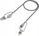 Montis Kabel USB 4w1 USB A-C-Lightning MT128 Montis 5