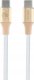 Kabel USB Guess USB-C - USB-C 1.5 m Złoty (GUCCLALRGDD) 1