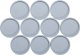 Maul Industriemagnet rund 29mm 10 Stück grau 1