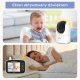Niania Luna Bambini Elektroniczna Baby Monitor Classic, Kolorowy ekran 3,5 cala​ 5