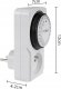 GreenBlue Włącznik czasowy - timer mechaniczny GreenBlue, 48 programów, max. obciążenie 16A, IP20, GB360 E 6