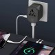 ExtraLink Extralink Smart Life dla podróżnych EU/UK/USA/AU/CH + USB-C USB-A 3